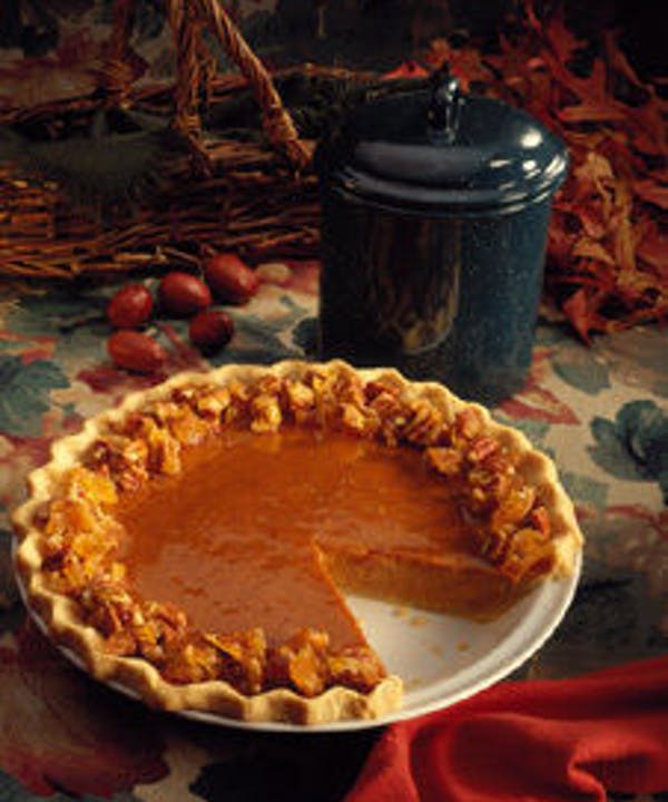 Pumpkin Pie Dessert - Pumpkin Pie is a true staple of Autumn and the perfect dessert! Baked by a local bakery.