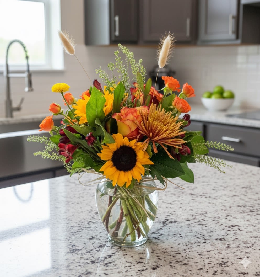 Blooms of Autumn  - Fall in a vase 