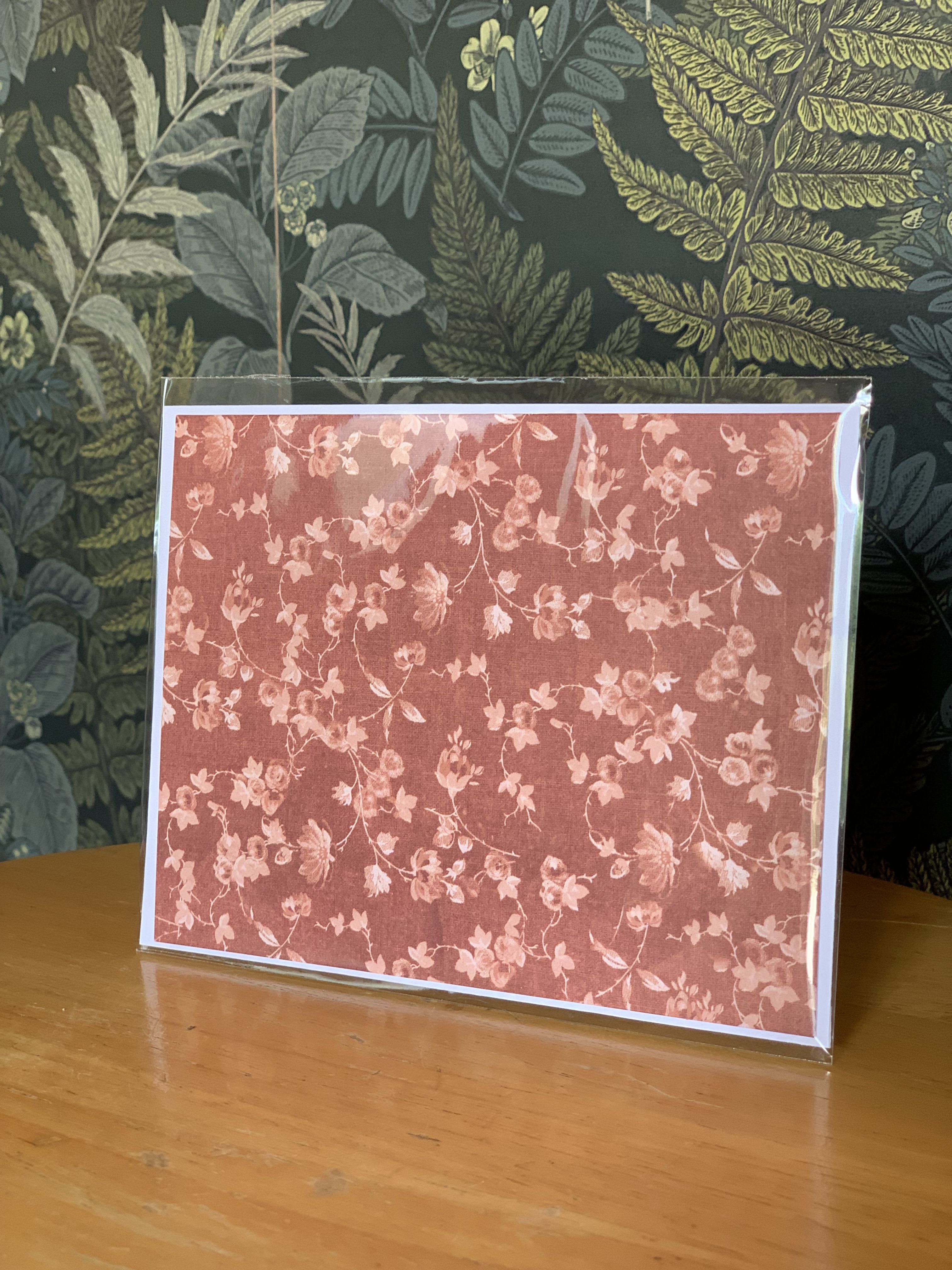 Blank Card #13 - Greeting card perfect for any occasion. Blank inside. Envelope included.   Size: 4 1/4" x 5 1/2"
