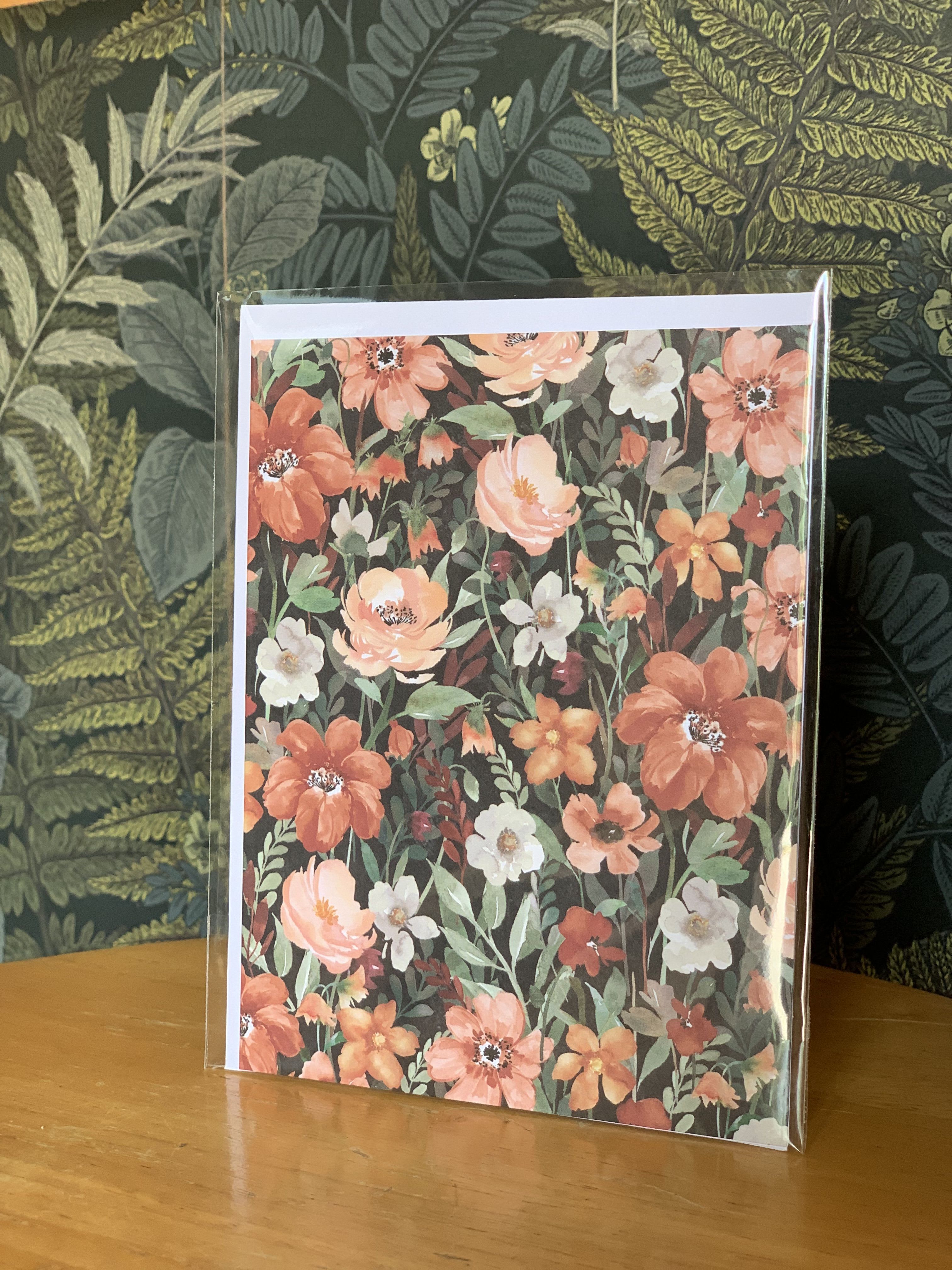 Blank Card #8 - Greeting card perfect for any occasion. Blank inside. Envelope included.   Size: 4 1/4" x 5 1/2"