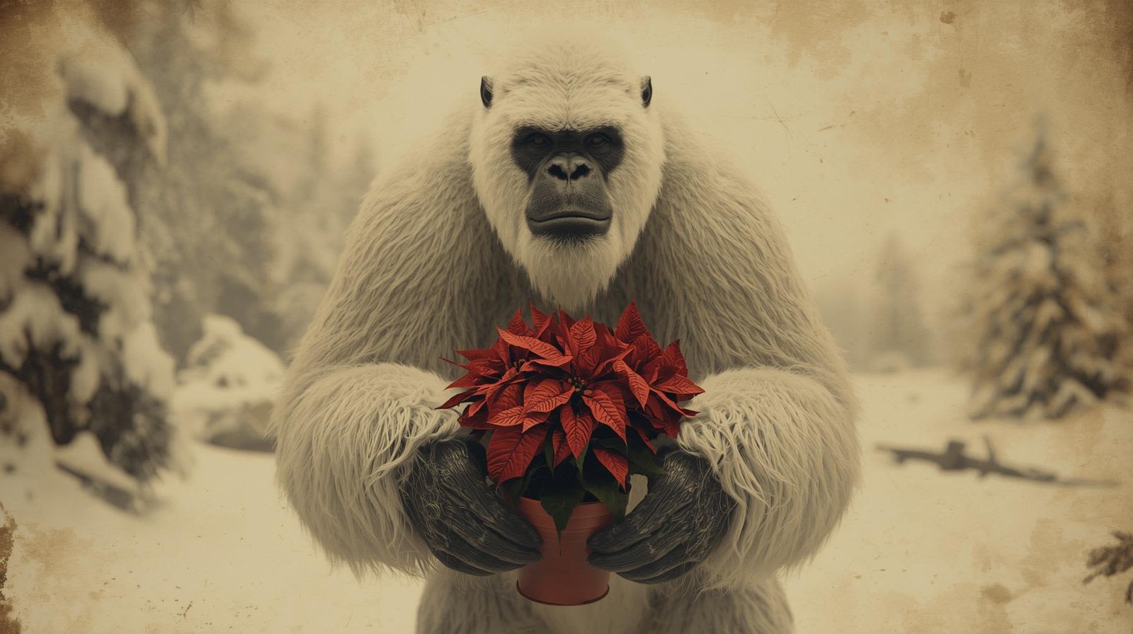 8&quot; Poinsettia - Beautiful and full 8&quot; Poinsettia wrapped in metallic foil 