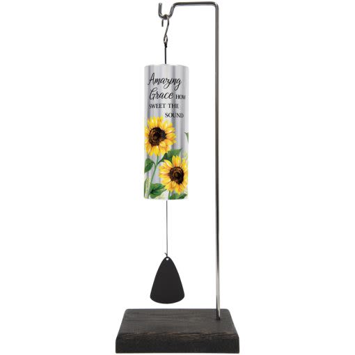 "How sweet the sound" Mini cylinder sonnet with stand  - 2 1/2" Mini Cylinder Sonnets offers the perfect gift! Stand measures 15" L x 5 1/8" W x 4" D  L: 12.5" DIA: 2"