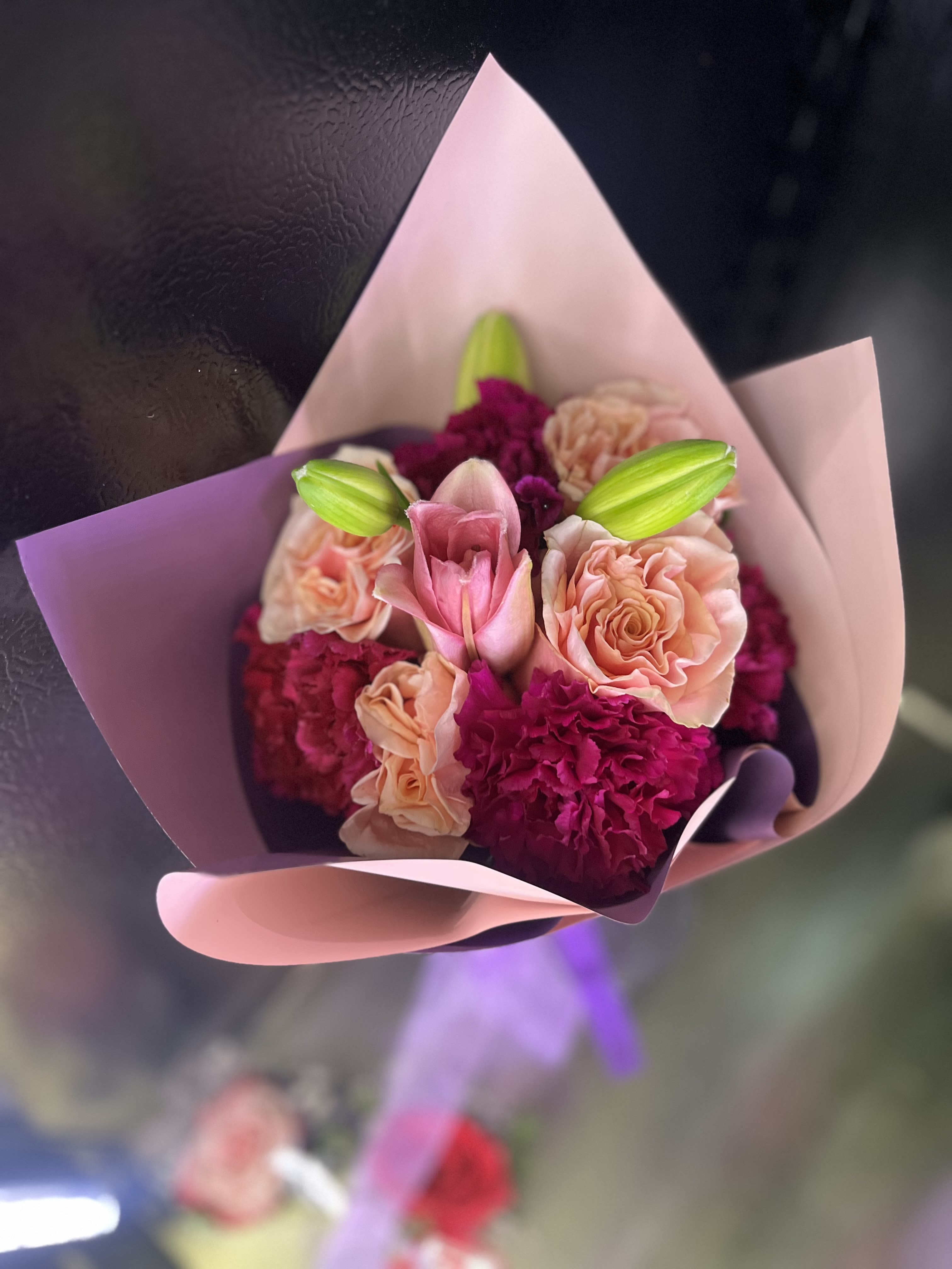 Flower Bouquet  - fresh flowers in bouquet 