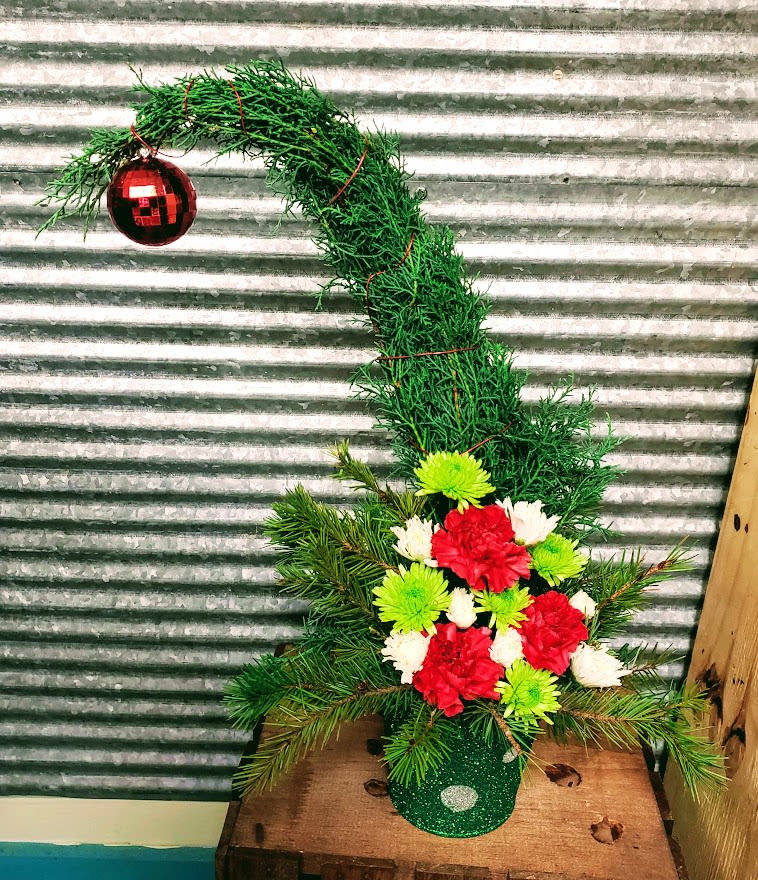 Grinch Tree  - Warm up that heart and bring and smile to your favorite loveable Grinch  