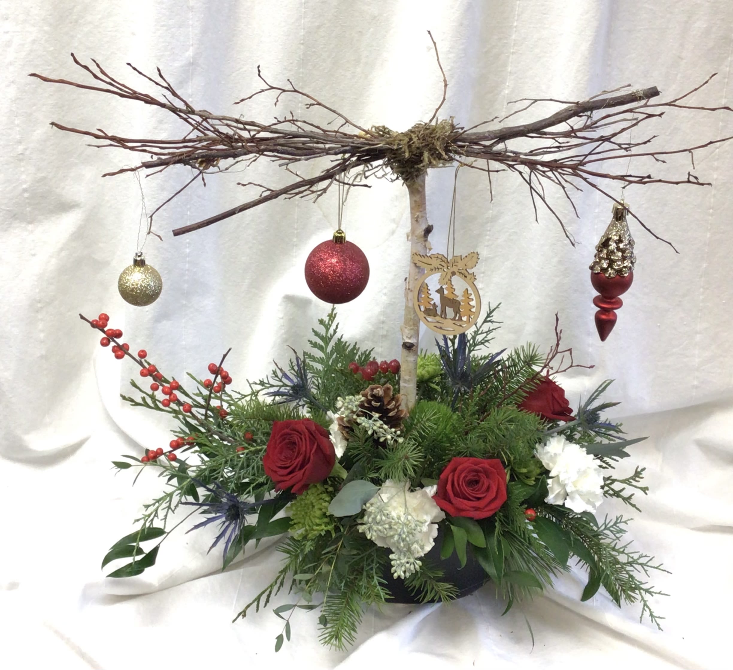 Secret Santa - An artistic approach to seeing gifts under the tree.  What did Santa leave?..