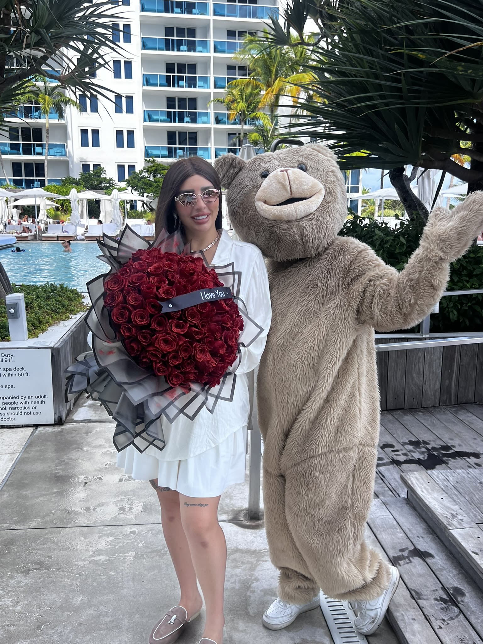 Entrega con oso real - Entrega con oso real