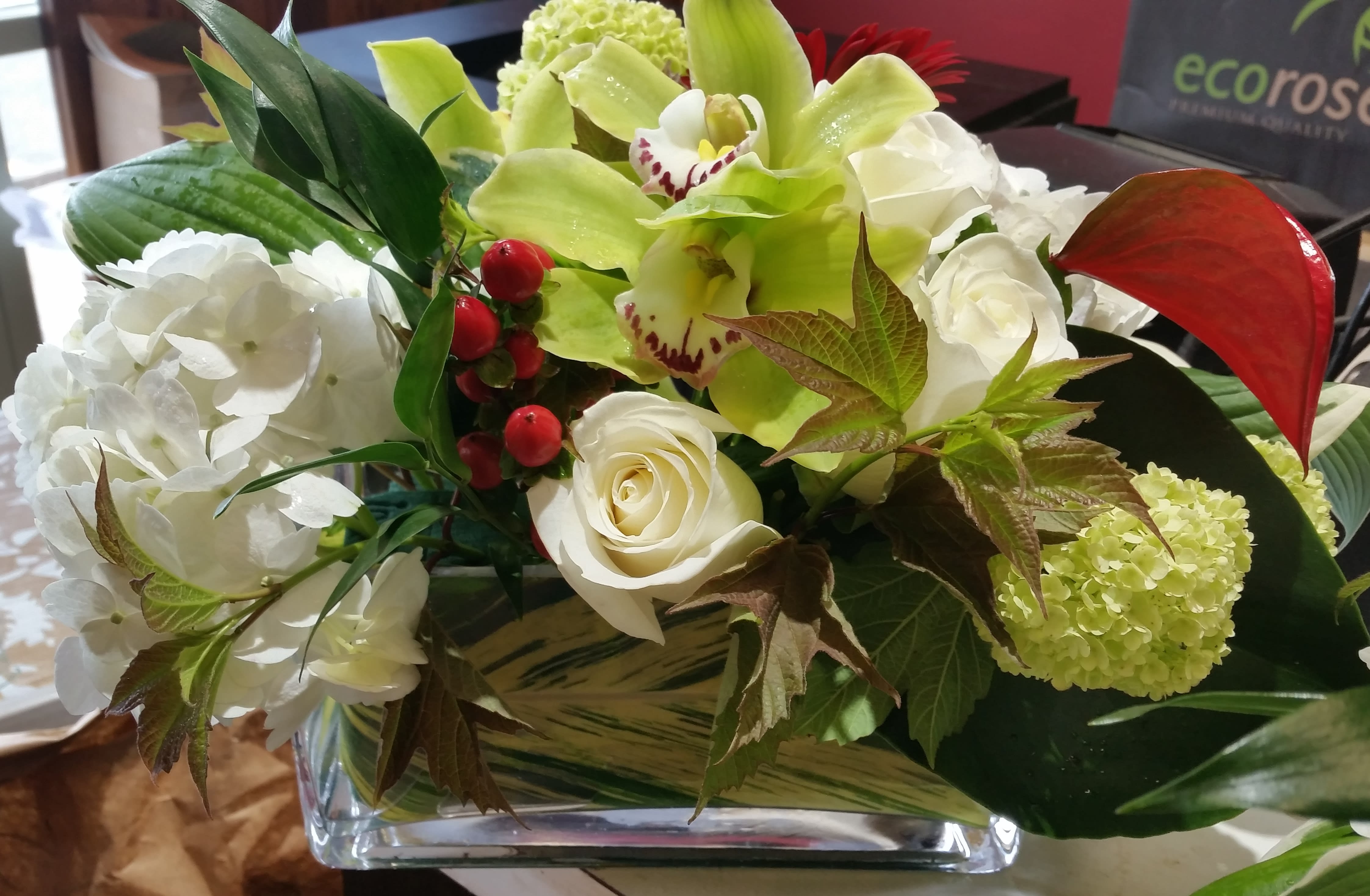 'Your Holiday Centerpiece' - If you are having a difficult time choosing one of our online designs for your holiday, let us create a completely unique one for you. Just give us a little direction; colors, table length, style....and we'll do the rest.  That's why we call it 'your' centerpiece.  Some of us don't like to be just like everyone else.  We get that.  Order your holiday centerpiece from us and you won't be disappointed!