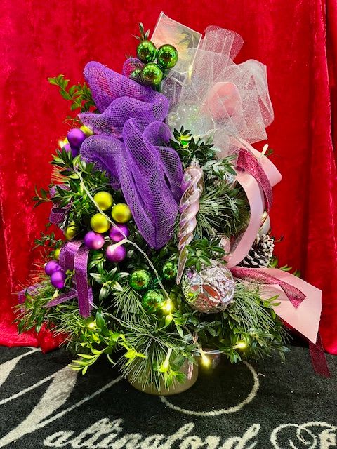 THE WICKED TREE - Designed with the Wicked enthusiast in mind, this boxwood tree is the perfect gift for them! This long lasting tree will bring joy into their lives this holiday season!