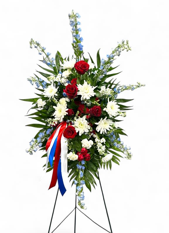 Patriotic Salute Easel - Patriotic Salute Easel