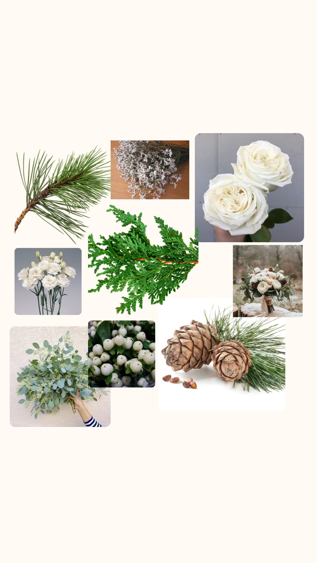 Winter Wedding Bouquet - ,,,
