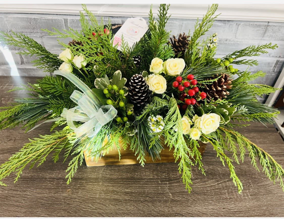 Nearly Natural  - Fresh Seasonal bloom and greenery to provide a voibrant look and a pleasant natural scent