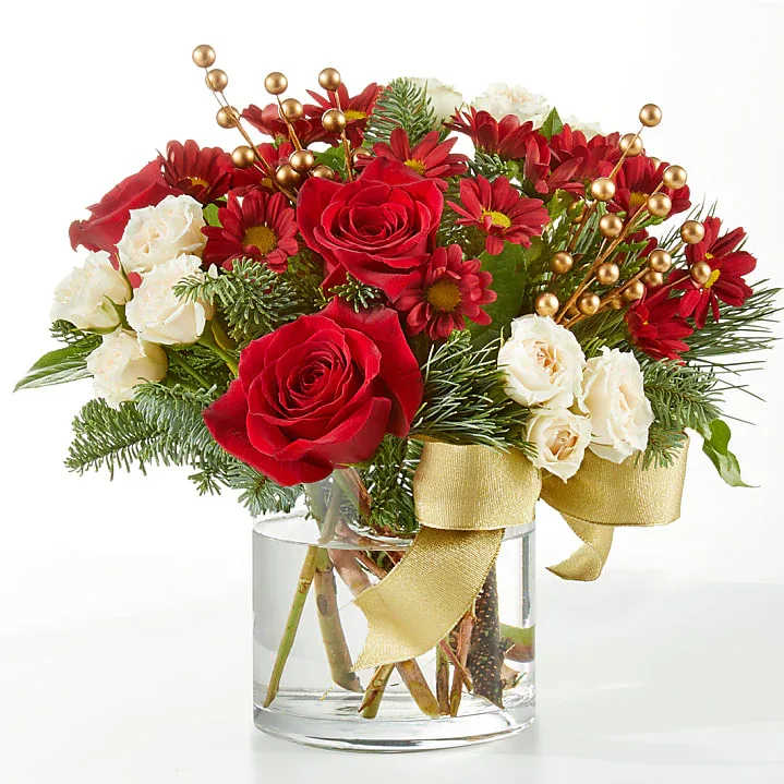 Reindeer Games - Fresh holiday flowers and greens!