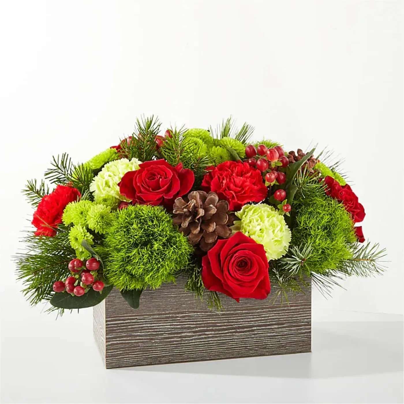 Bundled Up Bouquet  - Filled with the essence of warmth and coziness, the Bundled Up Bouquet is the perfect gift for a loved one or centerpiece for your own holiday gathering