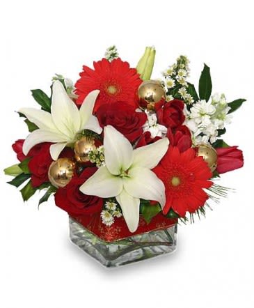  DECEMBER DREAMS Arrangement - A Christmas arrangement adds a fresh touch at holiday parties and get-togethers, and is one of the best last-minute gifts around. Send hand-delivered Christmas flowers, along with your warmest holiday wishes for the Christmas season. 