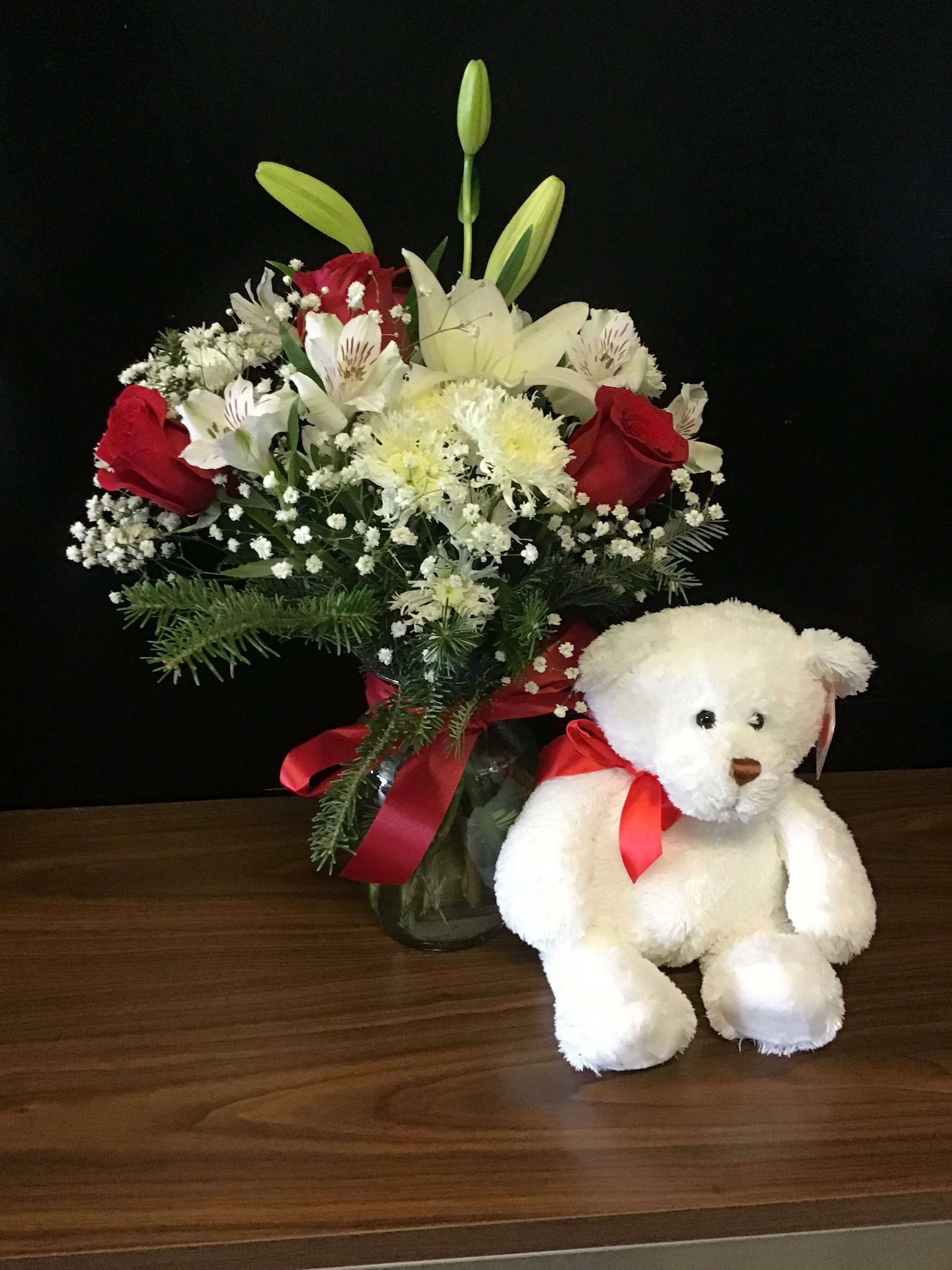 Stacie’s Christmas Special &amp; Lazy Daisy Bear - Stacie's Christmas Special and Bear is included. Bears color may vary