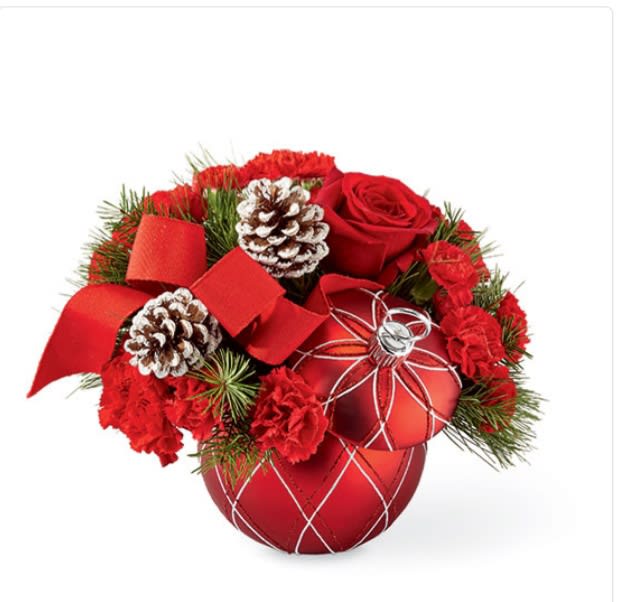 Spirit bright bouquet  - Spirit bright bouquet is a nice holiday gift we put the 3 different size to show the small, medium and large