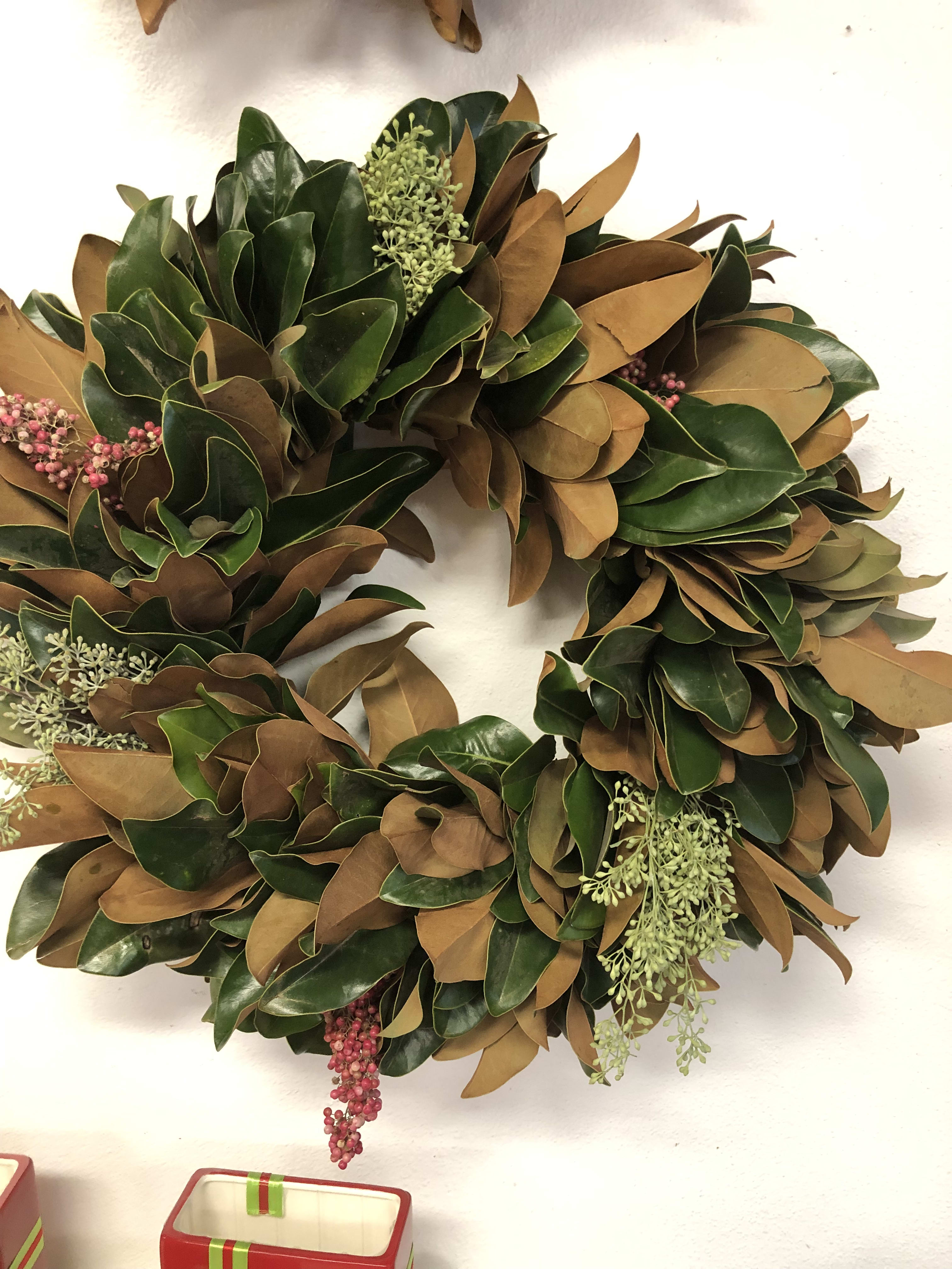 Magnolia wreath - Magnolia tree 