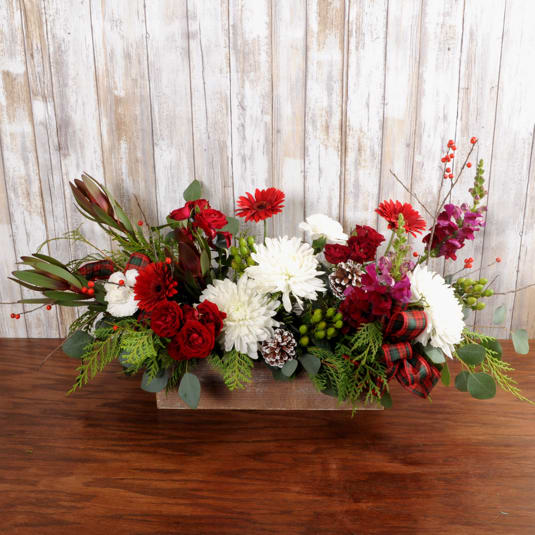 Winter Woods Centerpiece - .