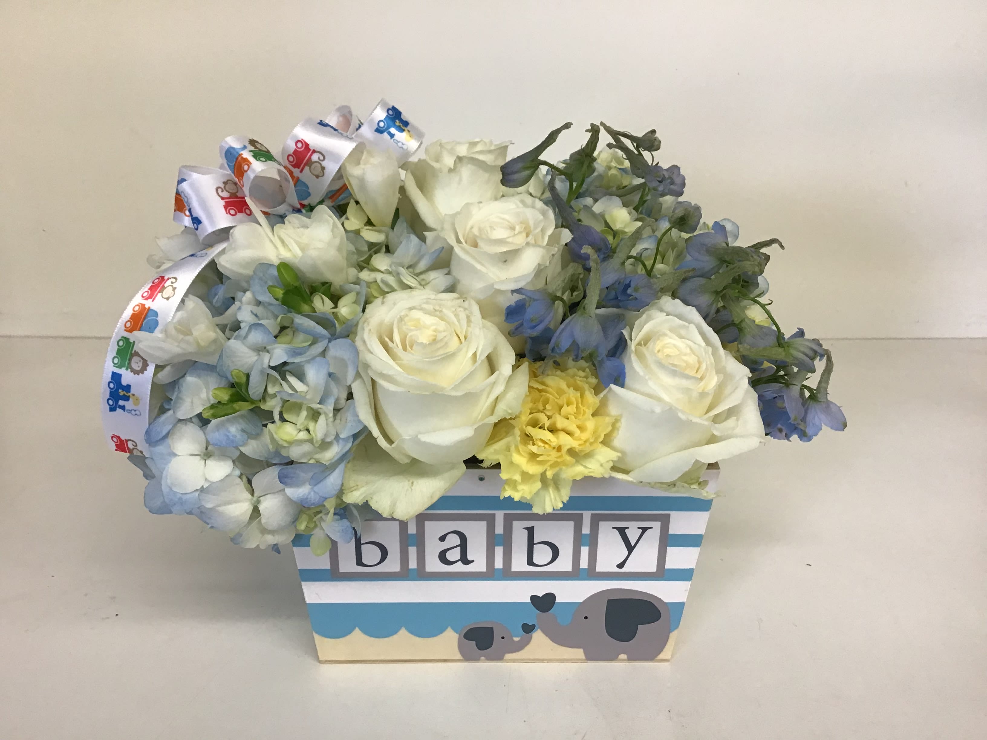 The precious Gift (Blue)/26 - The container could be used for variety of purposes in the baby’s room