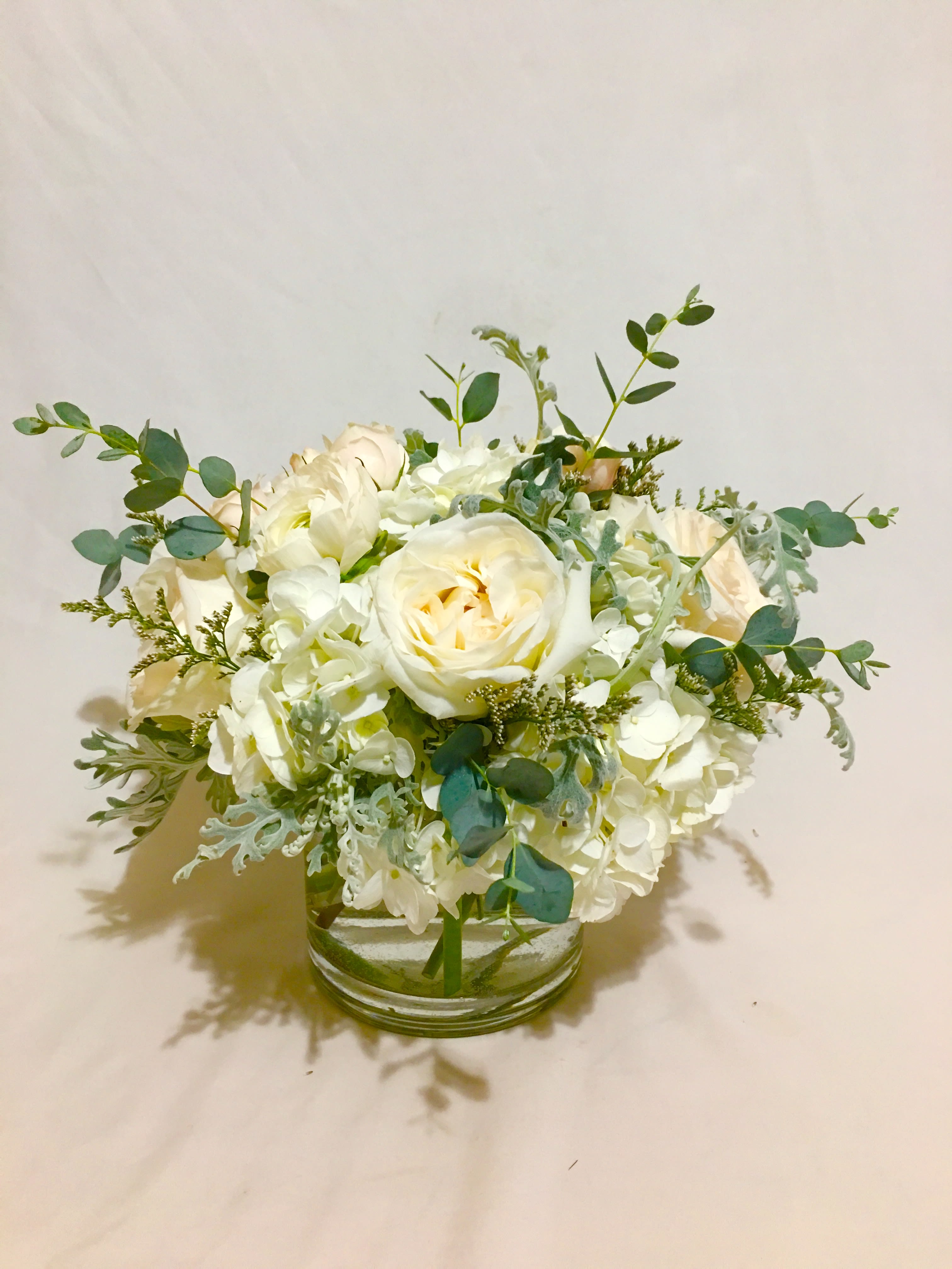 Luxe - A super luxe premium arrangement of beautiful roses, ranunculus, hydrangea, and greenery!