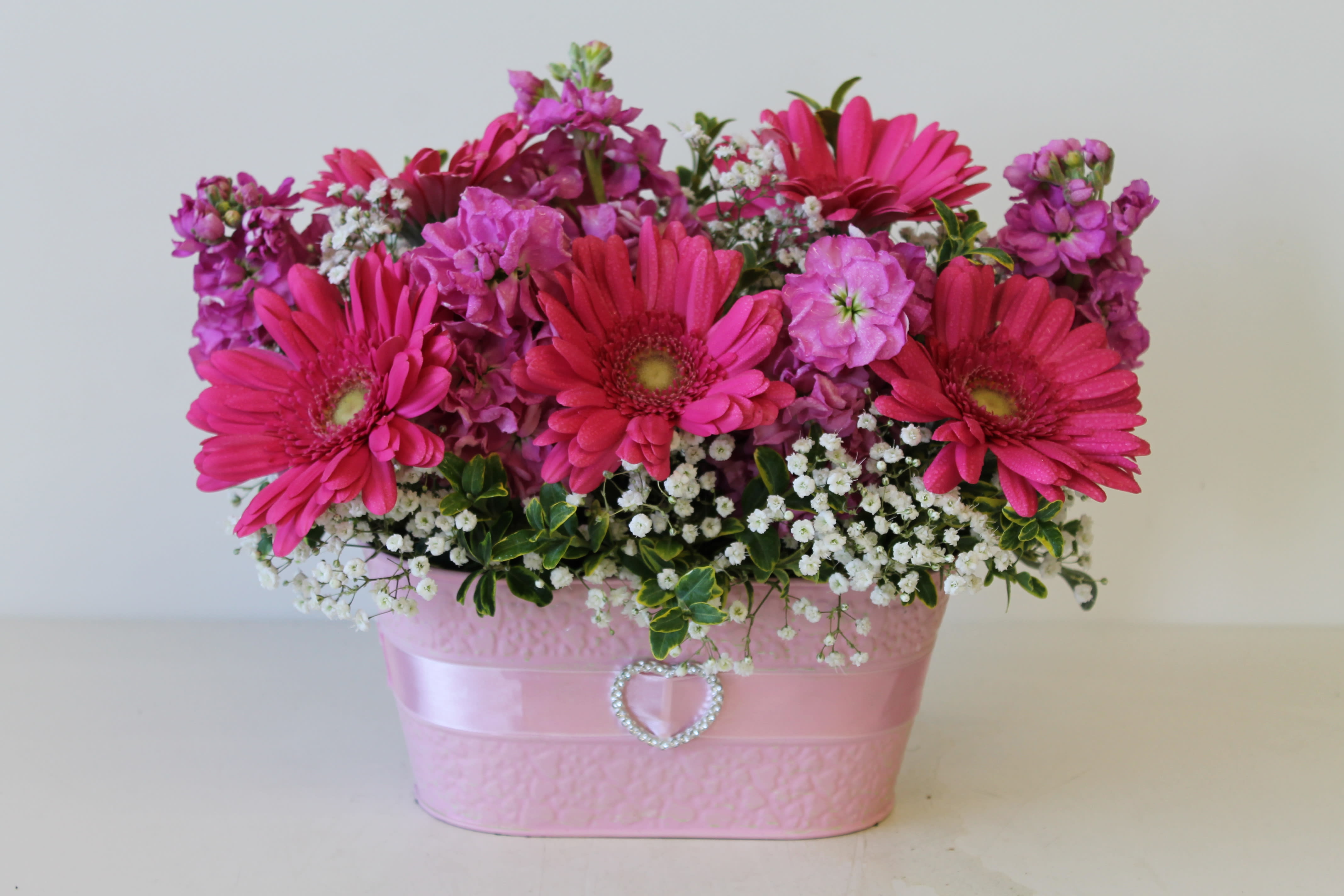 Birth of a Princess/26 - Stock, Gerbra, Baby's Breath