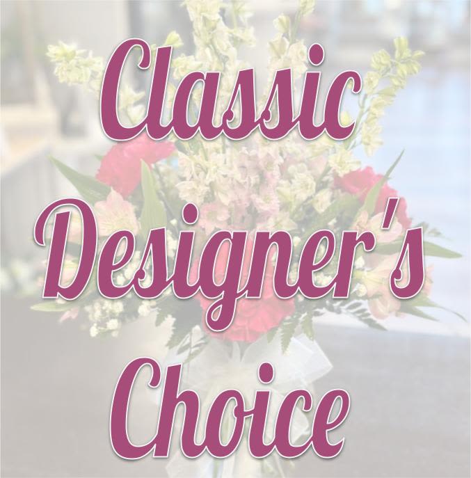 Designer's Choice Classic - A handpicked bouquet of seasonal flowers, made with care for your loved one.