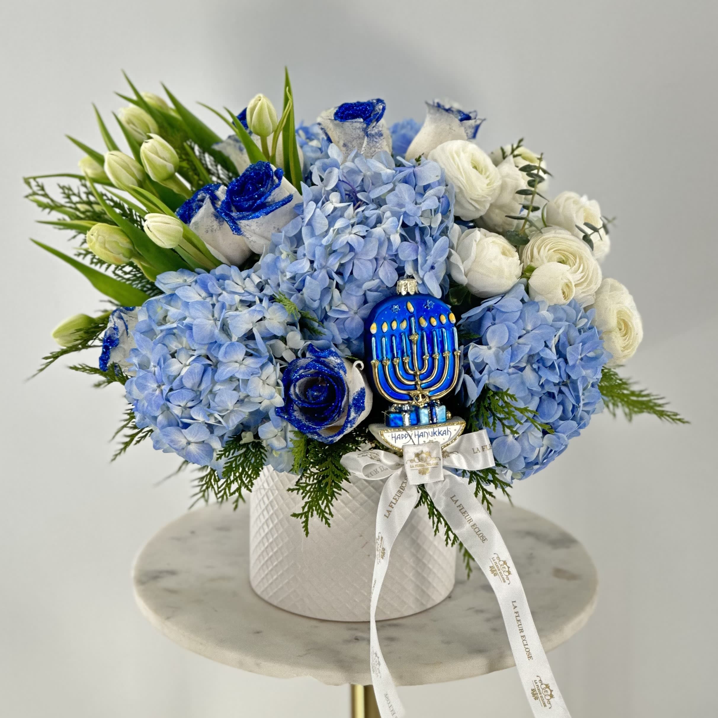 Hanukkah Vase  - Beautiful vase for Hanukkah 