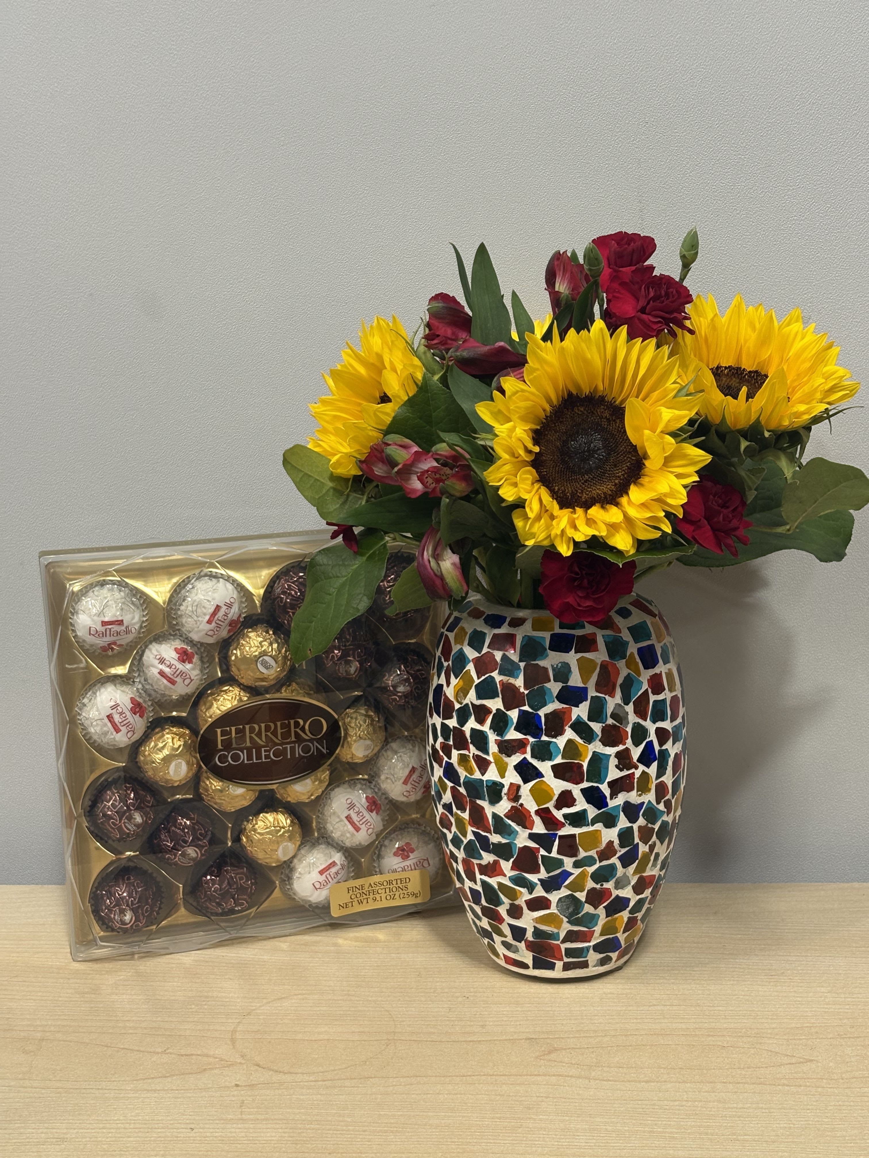 Sunny Mosaic &amp; Chocolates  - As shown 