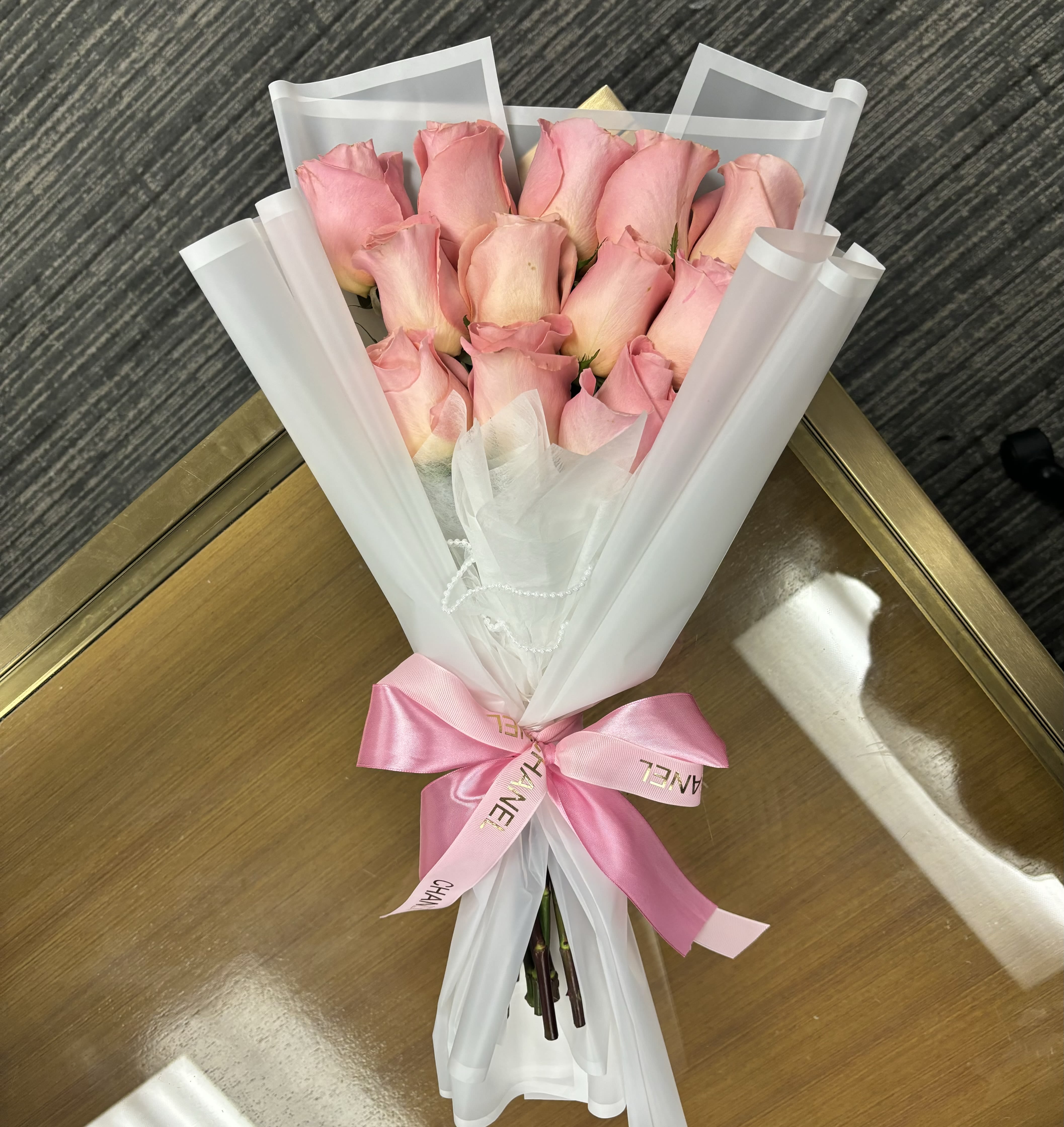 Ámbar Pink bouquet  - Bouquet of roses