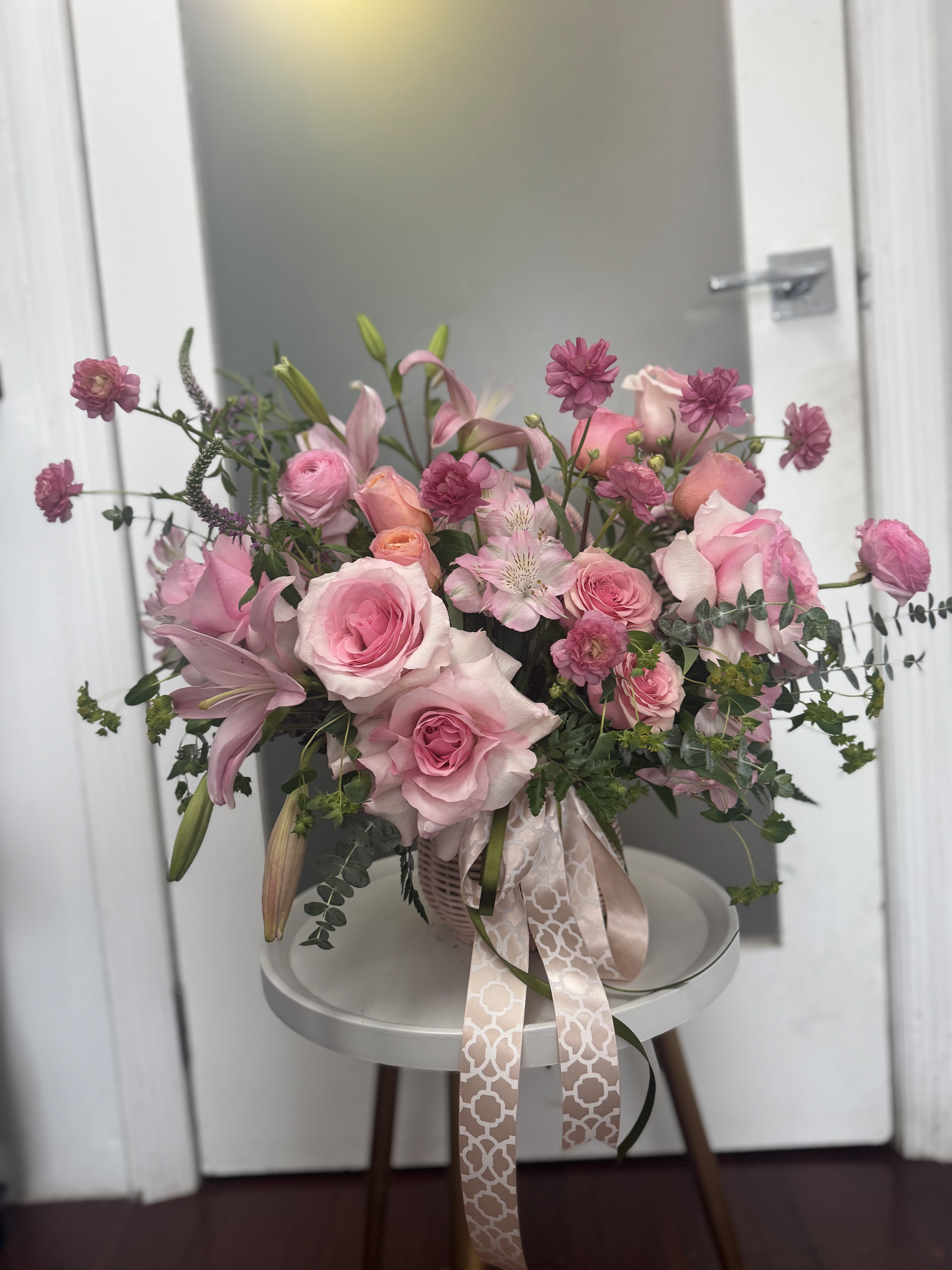 World of Brightness  - A pink basket 