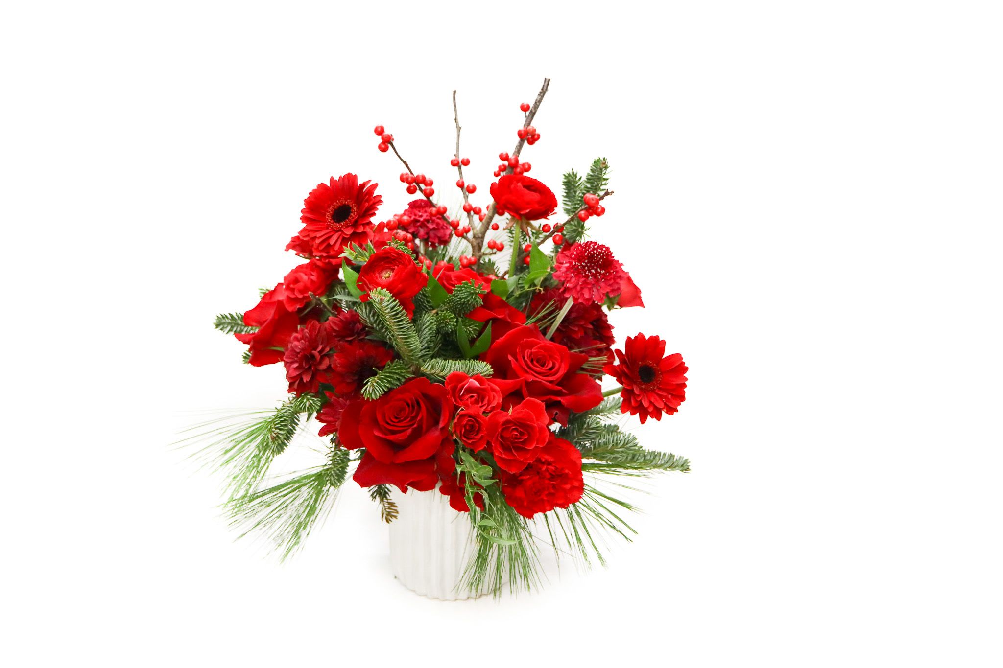  Rudolf  - This sunning Christmas arrangement  is the perfect decoration to bring the Christmas  spirit i any home.