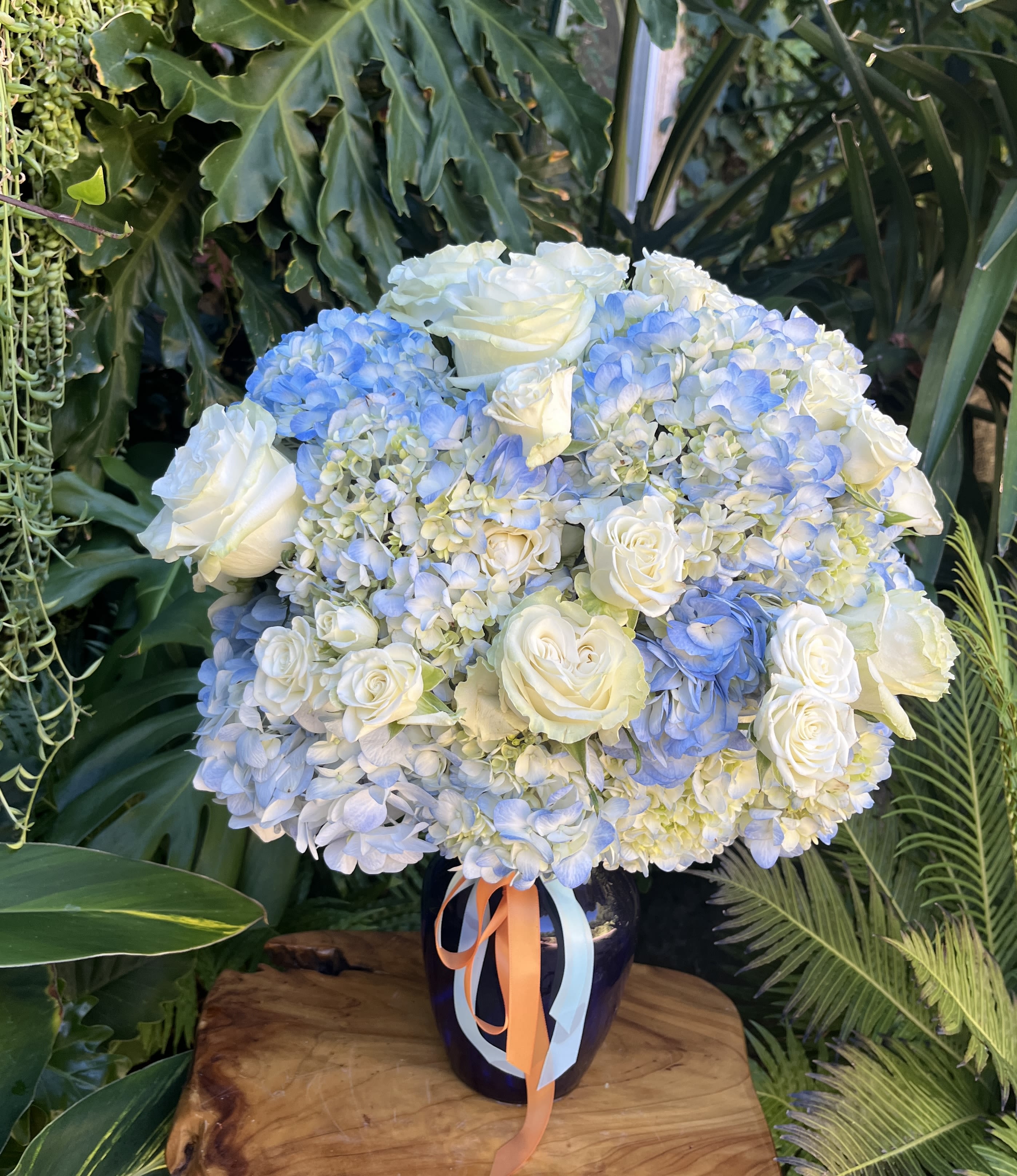 Happy Hanukkah  - Fresh flower arrangement 