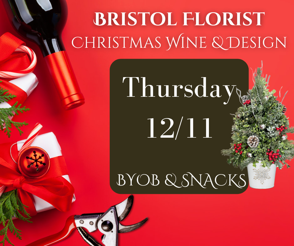 12/11 Wine &amp; Design  -  Wine &amp; Design: Boxwood Tree Edition  Sip, snip &amp; decorate! Join us for a hands-on class where you’ll build a fresh boxwood tree from scratch and dress it up for the holidays.  BYOB, snacks included, no experience needed! Limited seats — grab your spot! 