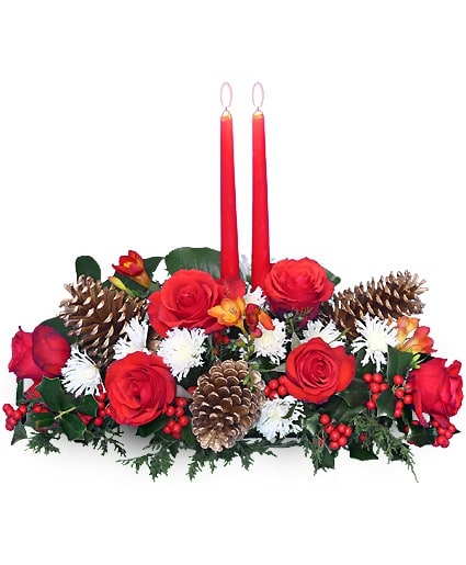 YULETIDE GLOW Centerpiece - Centerpiece