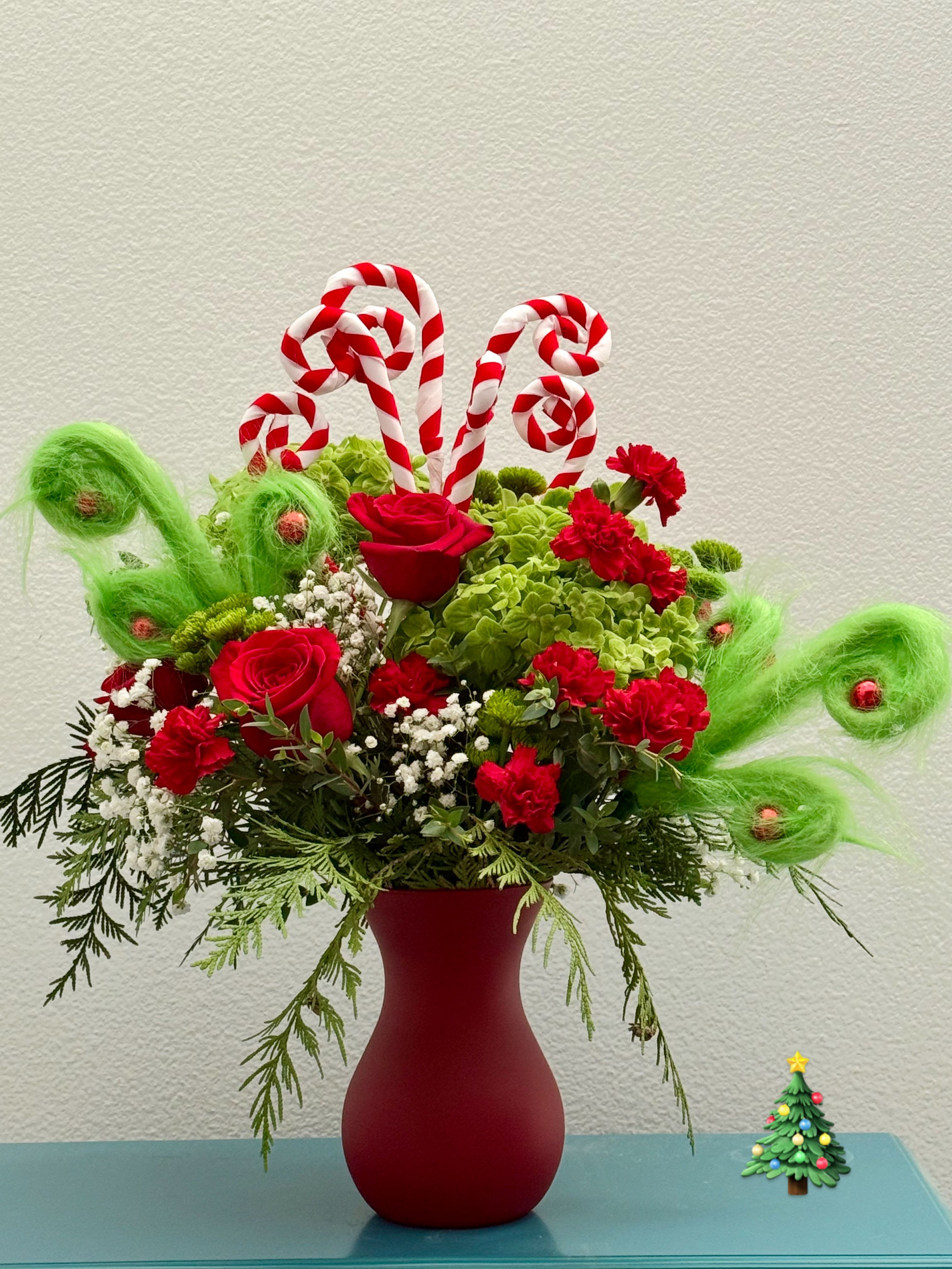 Grinchmas - Celebrate your holiday season with a fun arrangement inspired by the Grinch! 
