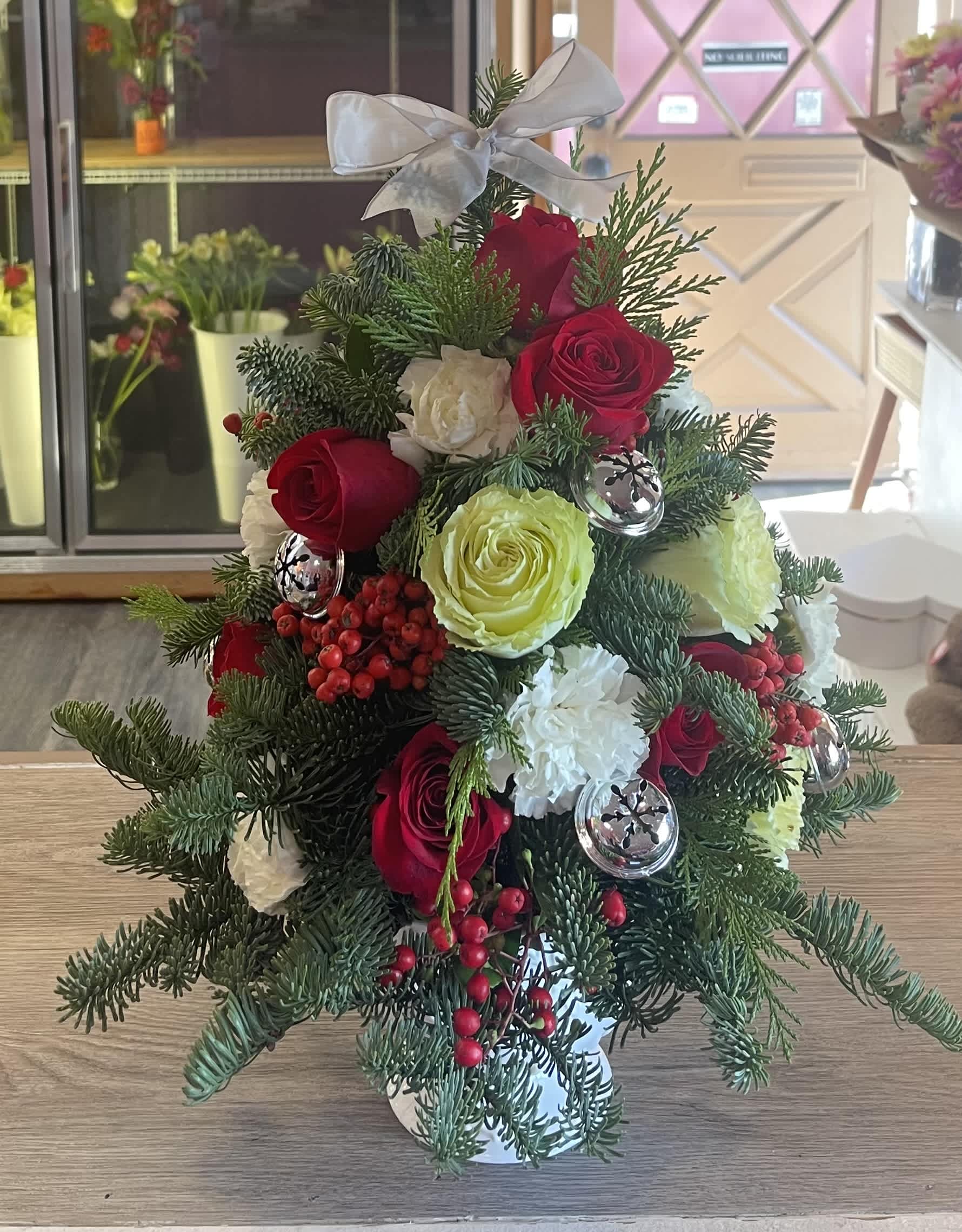 Christmas Tree - A beautiful fresh Christmas tree to spice up your home during the holidays.