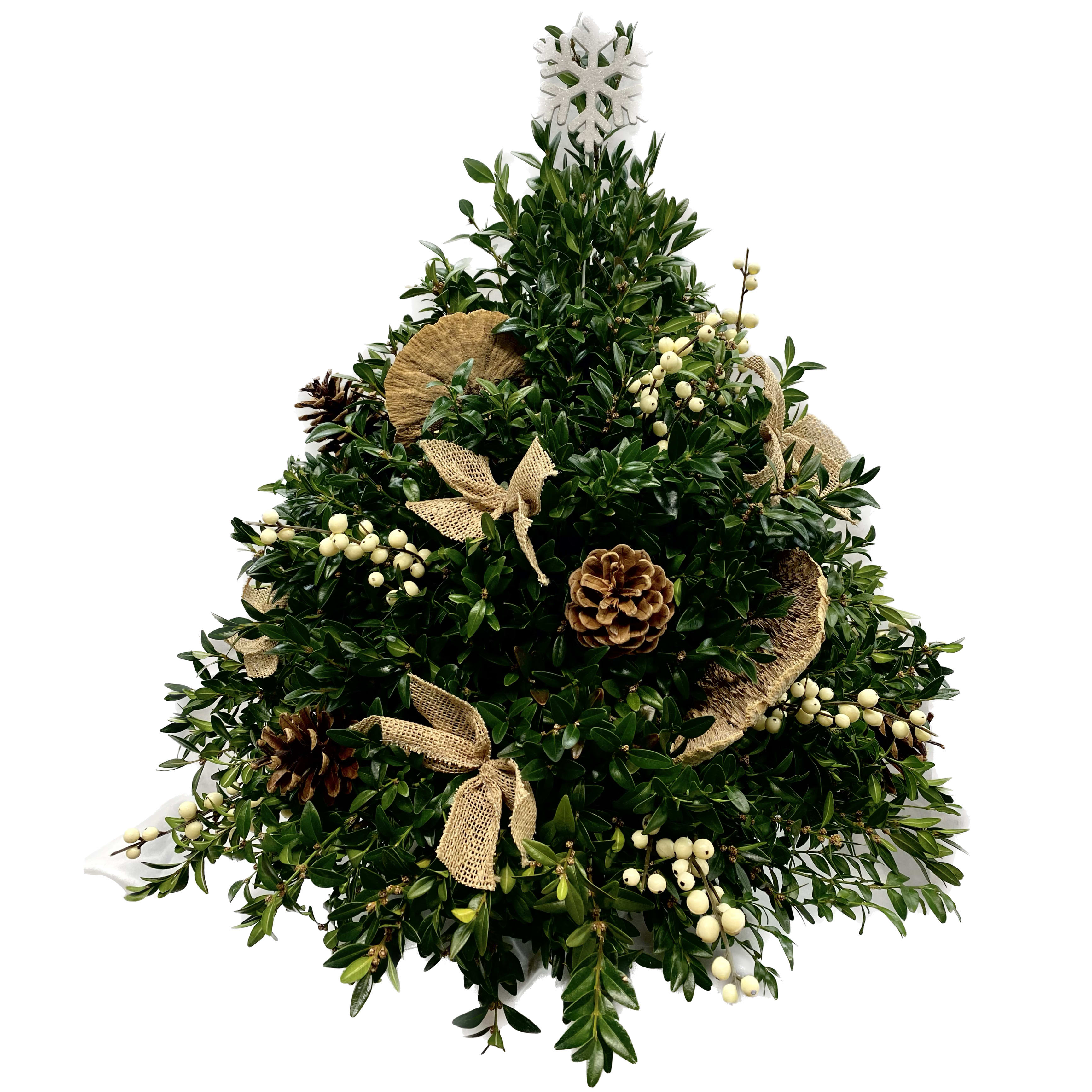 Rustic Boxwood  - This classic boxwood brings the rustic nature of the outdoors inside.