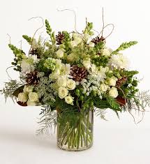 Aspen Joy - All that is winter in a beautiful floral arrangement
