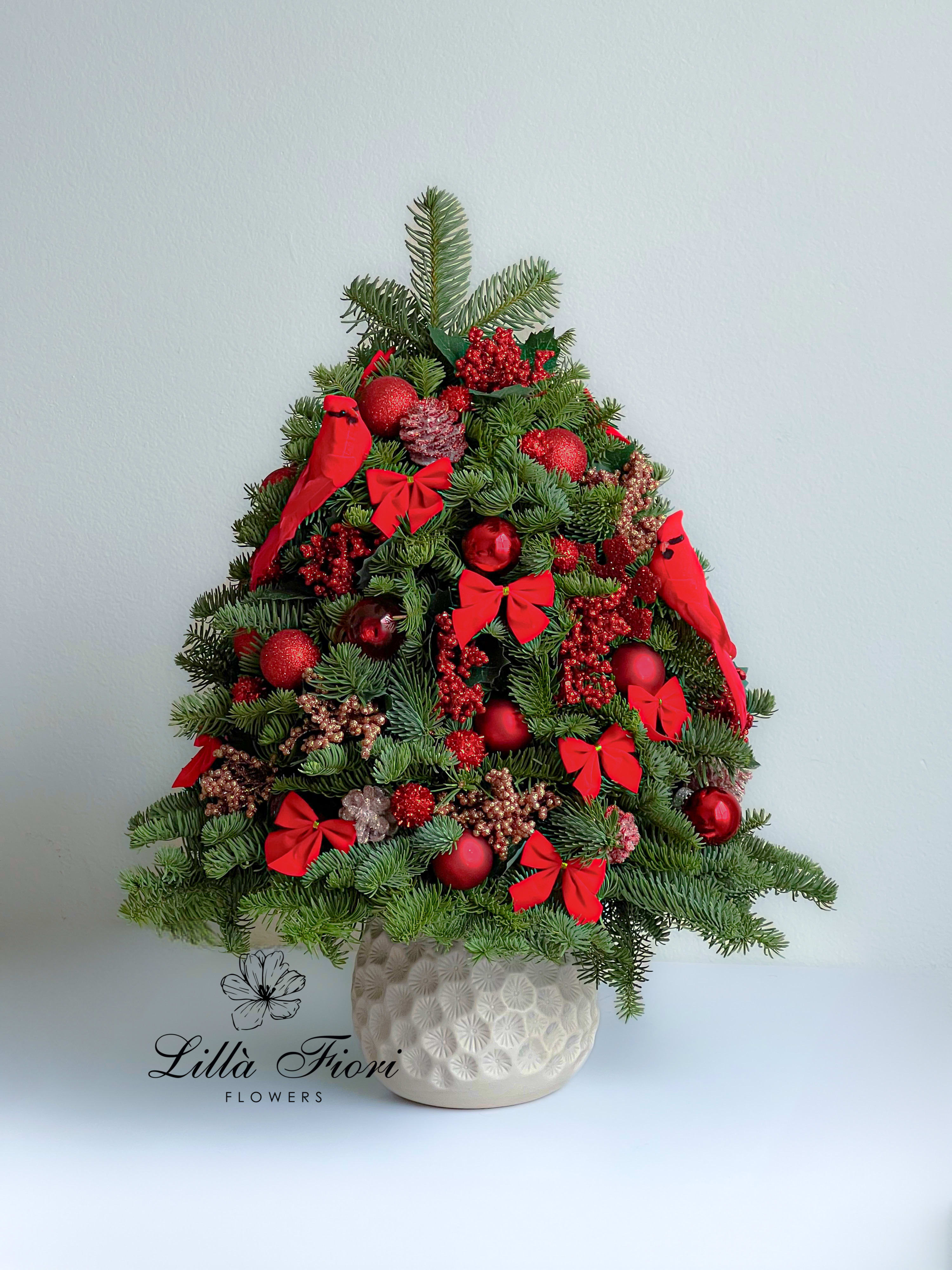 Red Christmas Tree  - Christmas Tree