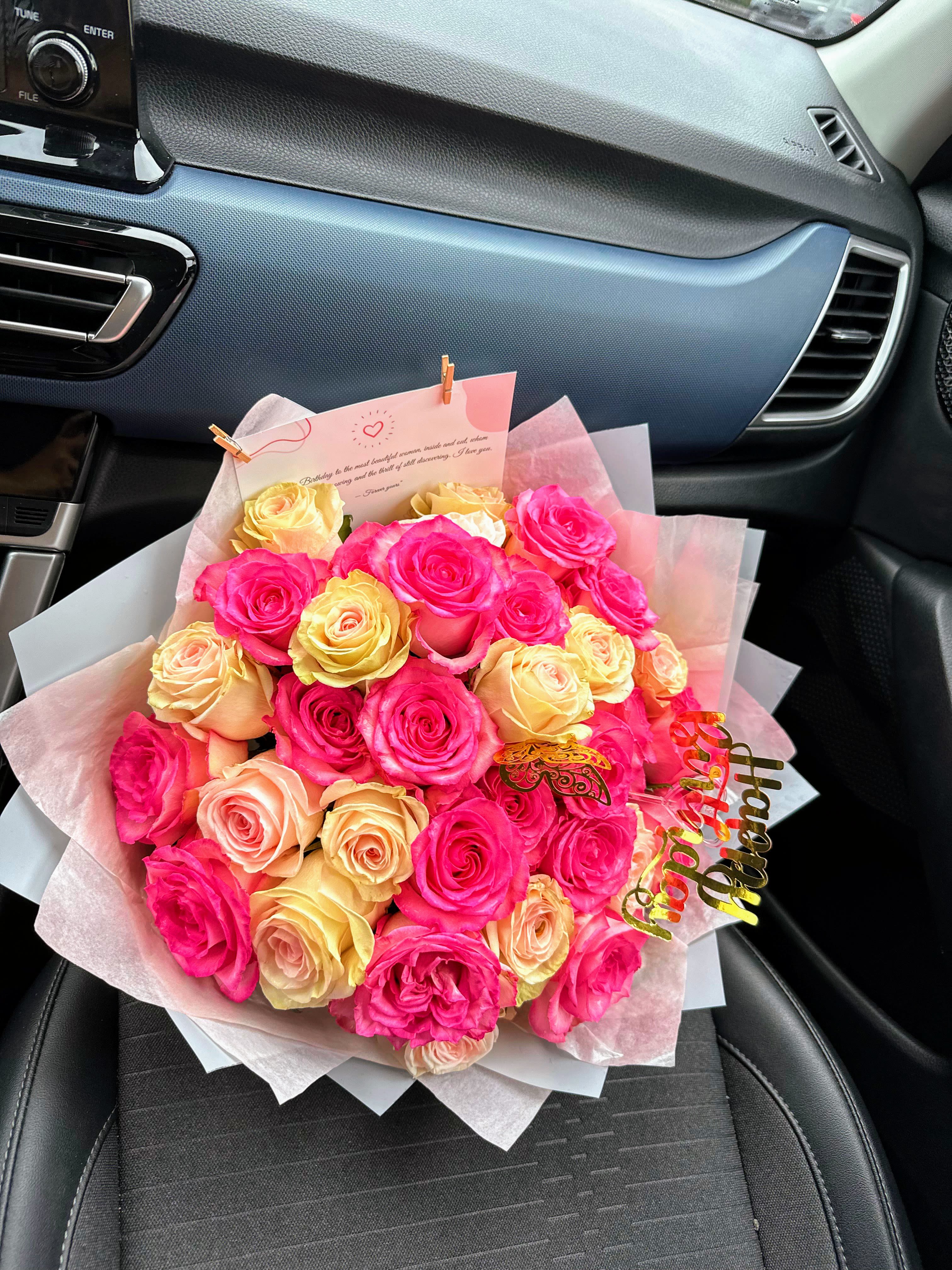 Ros buchon -  flowers for my girlfriend, anniversary gift, personalized gifts, birthday.