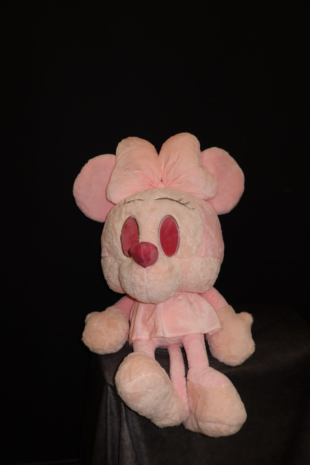 Giant Pink Plush Minnie Mouse  - Soft, adorable, and extra cuddly! This oversized pink plush doll makes the perfect surprise for birthdays, anniversaries, or just to make someone feel special. Made with ultra-soft fabric, she’s the cutest add-on to any flower or balloon order.
