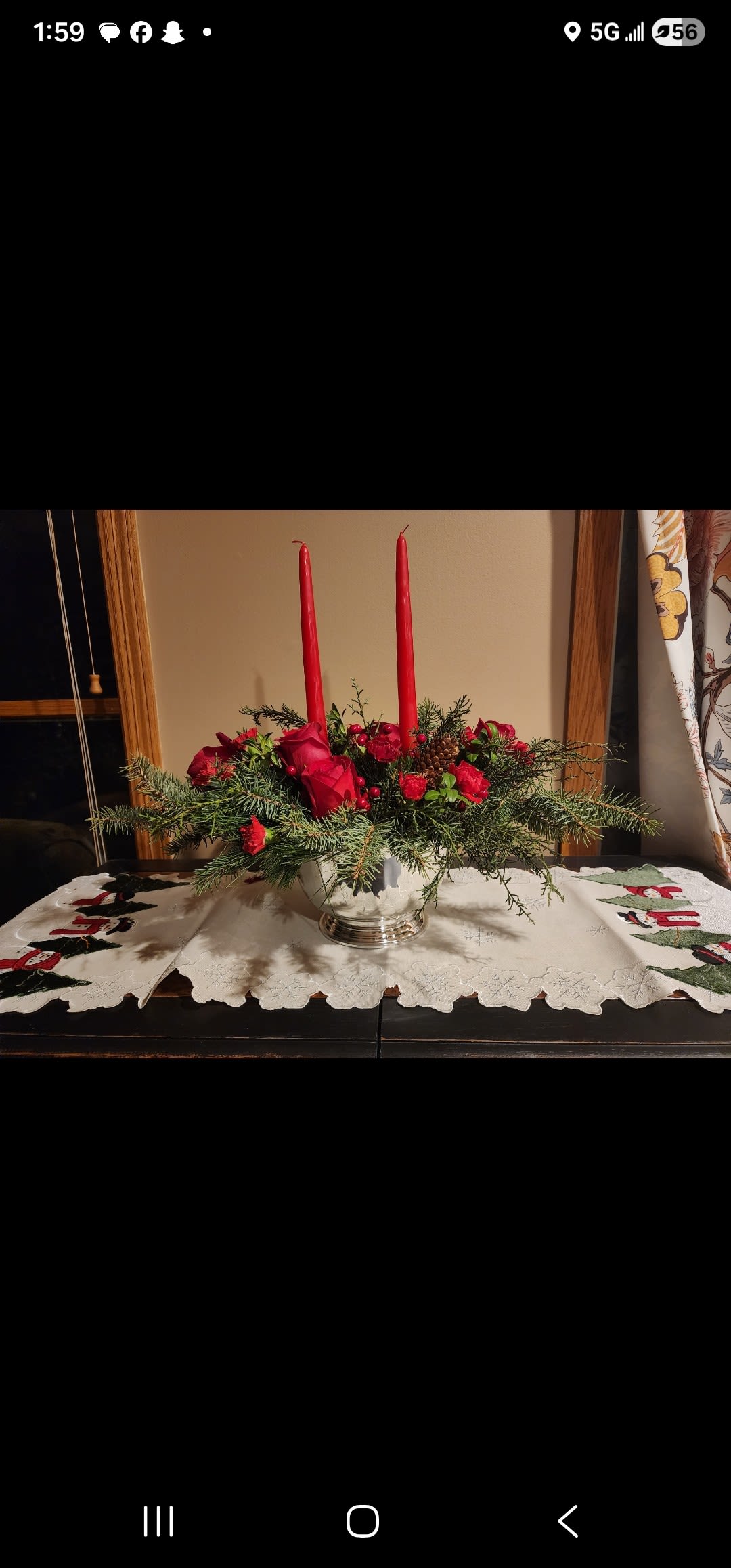Centerpiece Class -  Join us at Saint Croix Vineyards for a glass of wine and make your own Christmas centerpiece  will provide greens, roses and much more for you to personalize your centerpiece