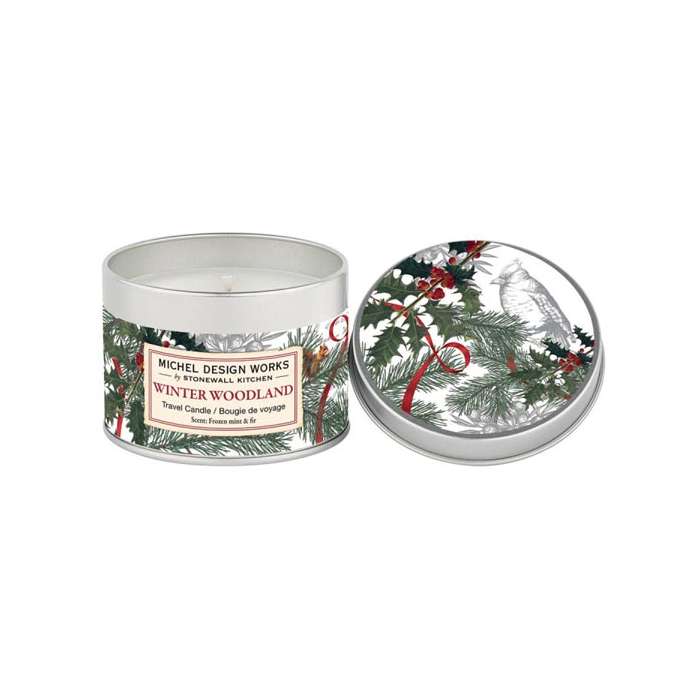 Winter Woodland Travel Candle - ~