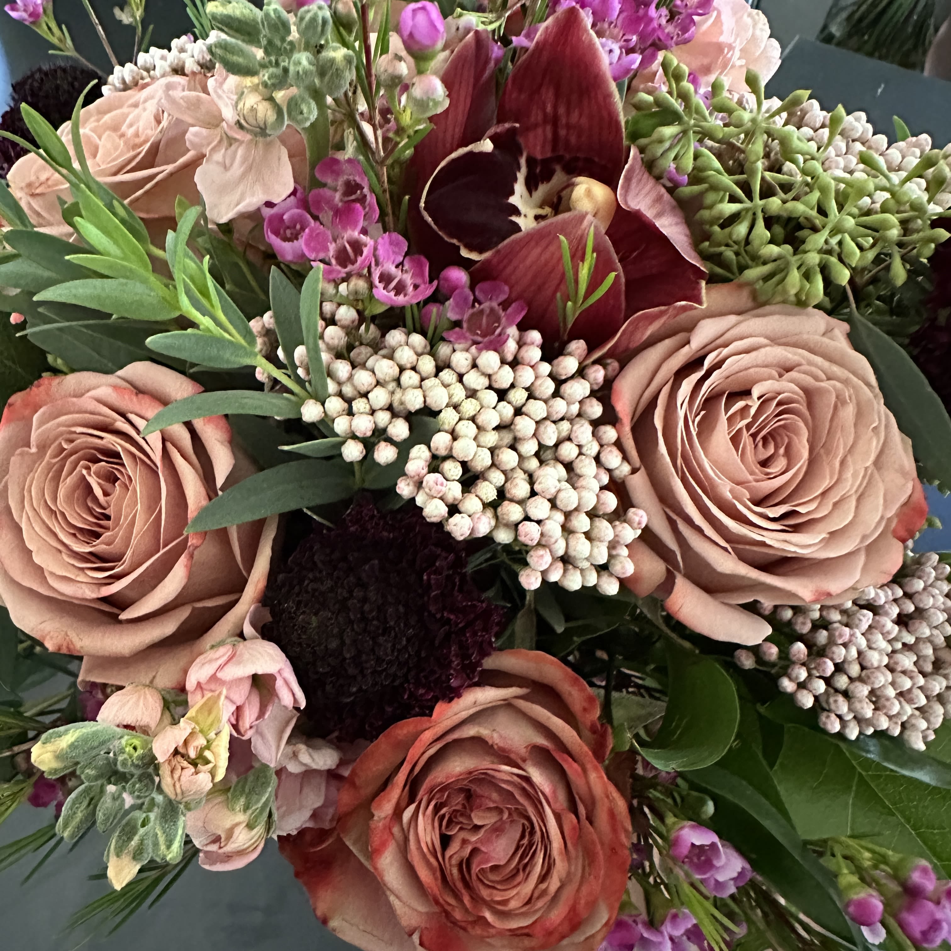 Divine - Luxurious wedding bouquet  Fall and Winter wedding bouquet  