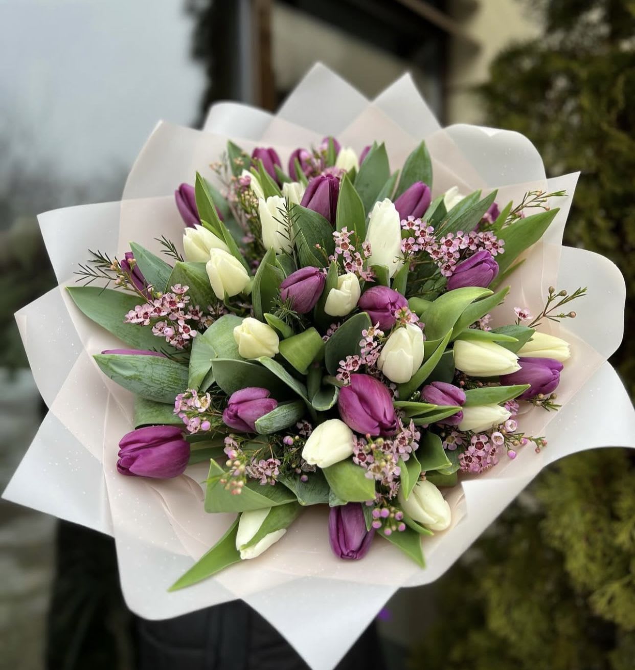 № 200 - Bouquet of tulips.