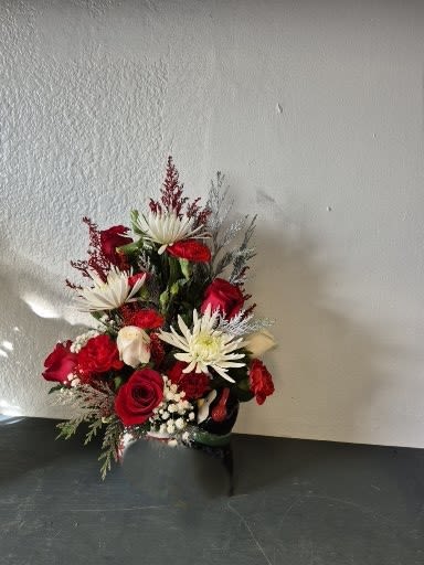 MERRY CHRISTMAS WISH - RED AND WHITE