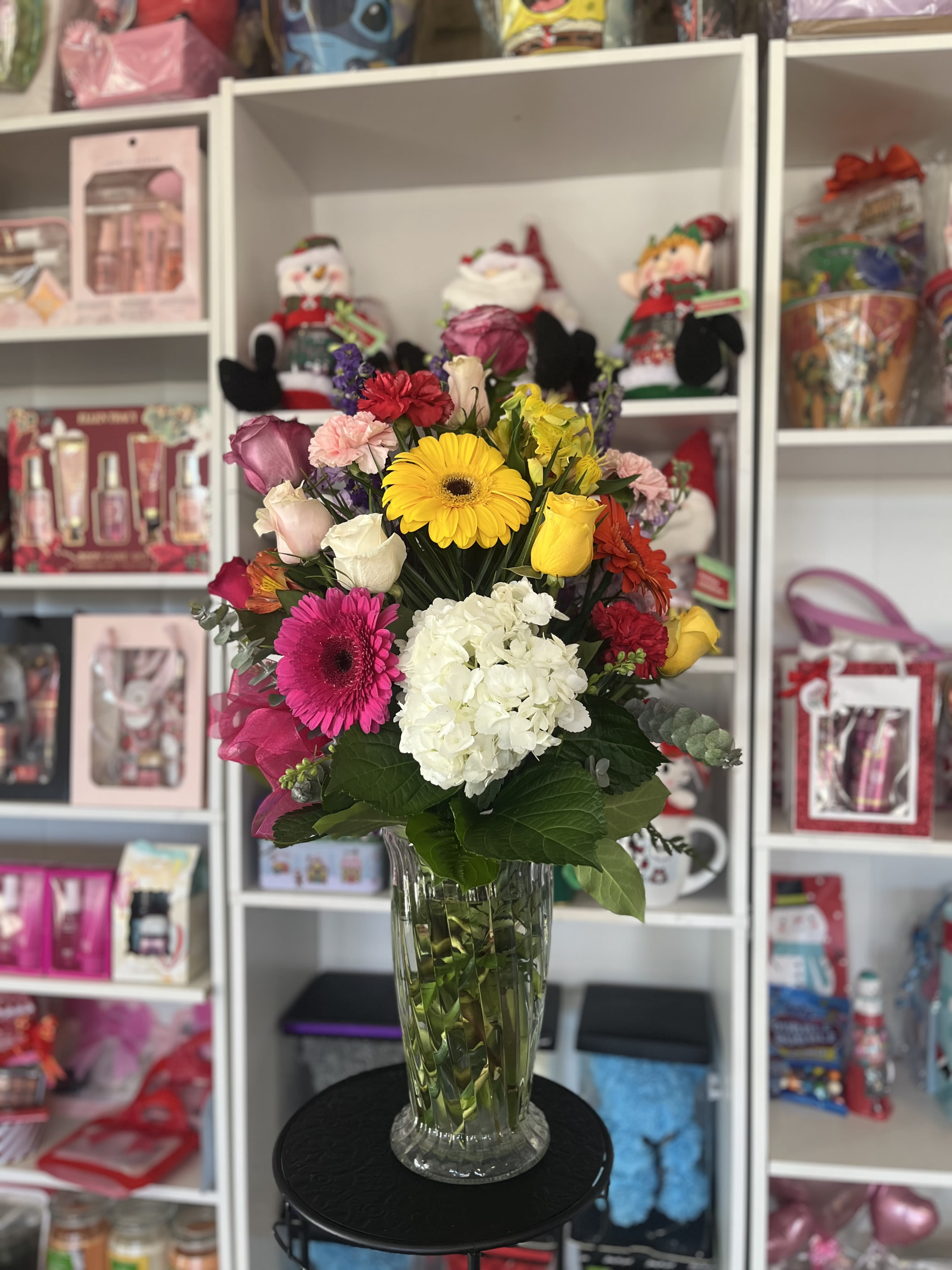 Mix Floral Beauty  - Fresh floral in large vase 