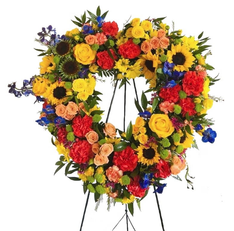Standing Heart 2 - Flowers are subject to substitution and availability.