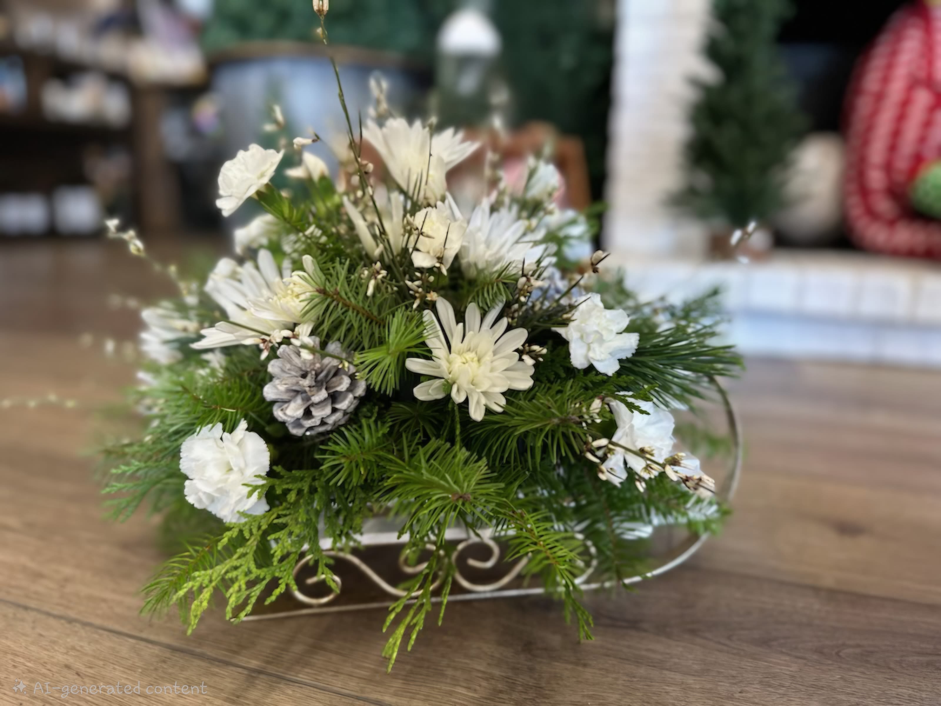 Sleigh Ride - Beautiful Christmas greens... it simply smells like Christmas!