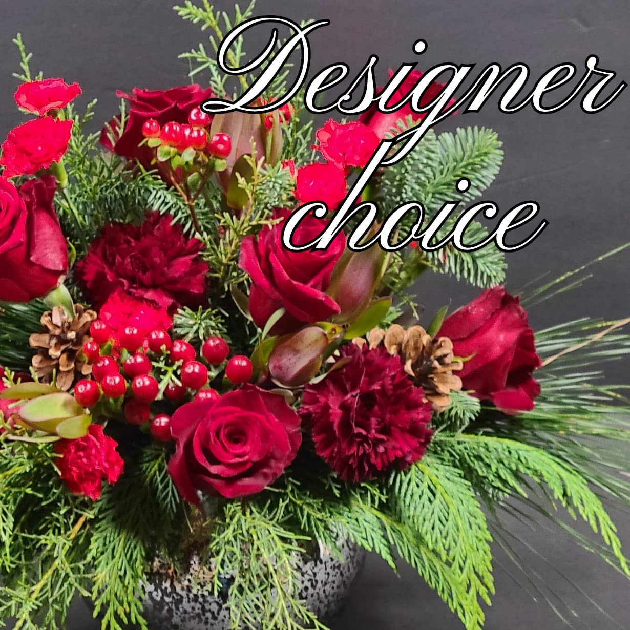 Designer's Choice #1 - Let our designers create a one of a kind arrangement with the freshest blooms of the season. 